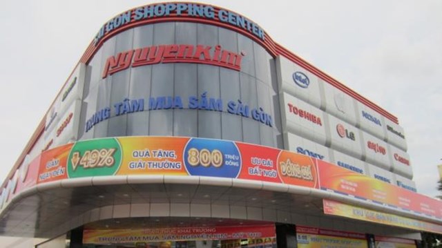 Chuỗi si&ecirc;u thị điện m&aacute;y Nguyễn Kim. Ảnh Internet.
