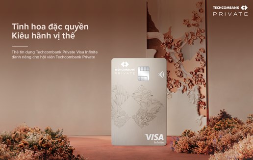 Thẻ t&iacute;n dụng Techcombank Private Visa Infinite &nbsp;