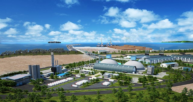 Phối cảnh nh&agrave; m&aacute;y xi măng Minh T&acirc;m. Ảnh: Xuanthiengroup.