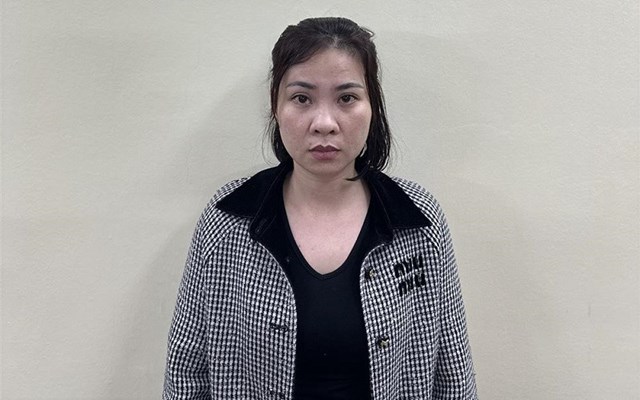Bị can Ho&agrave;ng Thị Tuyết Hạnh (Ảnh: Bộ C&ocirc;ng an).