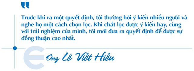 &#212;ng L&#234; Viết Hiếu - CEO Tập đo&#224;n X&#226;y dựng H&#242;a B&#236;nh: &quot;T&#244;i l&#227;nh đạo c&#244;ng ty bằng c&#225;ch đưa ra những c&#226;u hỏi&quot; - Ảnh 2