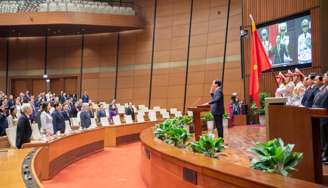 T&#226;n Chủ tịch nước V&#245; Văn Thưởng tuy&#234;n thệ trước đồng b&#224;o, cử tri cả nước - Ảnh 5