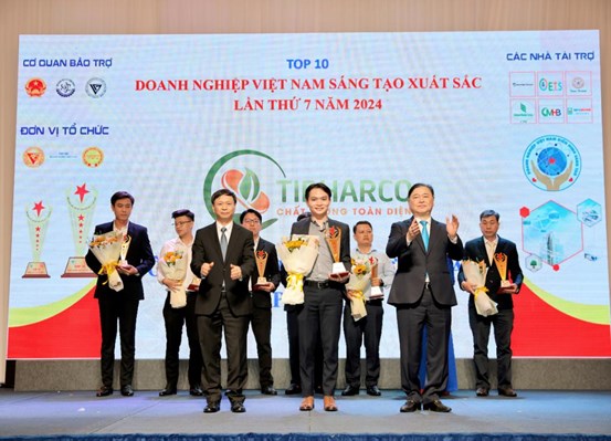 Tipharco vào Top 10 Doanh nghiệp Việt Nam điển hình sáng tạo lần thứ 7 năm 2024 - Ảnh 1