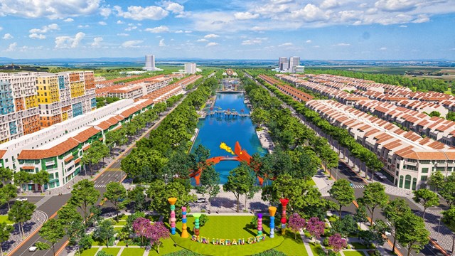 Đ&ocirc; thị nghỉ dưỡng Sun Urban City g&oacute;p phần đưa Phủ L&yacute; th&agrave;nh &ldquo;tọa độ&rdquo; s&ocirc;i động bậc nhất ph&iacute;a Nam Thủ đ&ocirc; (Ảnh phối cảnh minh họa: Sun Property) &nbsp;