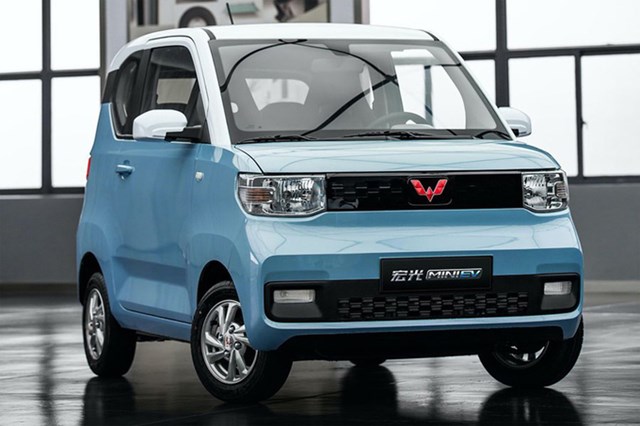 Hongguang Mini EV - xe điện b&aacute;n được gấp gần hai lần so với Tesla Model 3 trong th&aacute;ng 1.