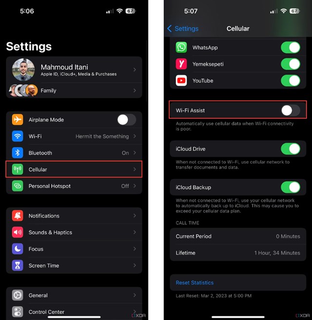 C&#225;ch ngăn iPhone tự động chuyển đổi giữa Wi-Fi v&#224; mạng di động - Ảnh 2