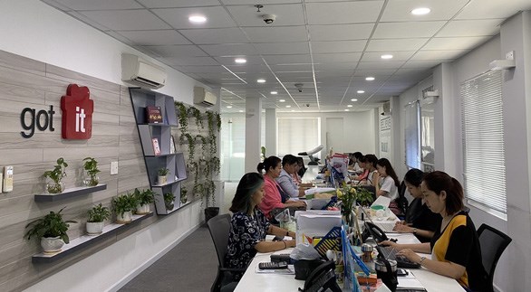 Văn ph&ograve;ng startup Got It