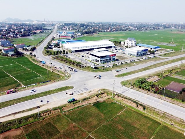 Đường Trường Chinh kết nối KCN Thụy V&acirc;n (th&agrave;nh phố Việt Tr&igrave;) với cao tốc Nội B&agrave;i - L&agrave;o Cai &nbsp;