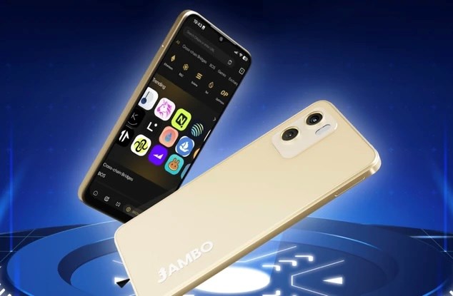 Ứng dụng Coin98 Super Wallet được c&agrave;i mặc định tr&ecirc;n JamboPhone. &nbsp;
