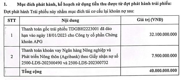 TDG GLOBAL thay đổi phương &#225;n ph&#225;t h&#224;nh tr&#225;i phiếu ri&#234;ng lẻ - Ảnh 1