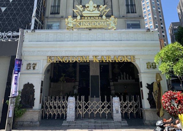 Một cơ sở karaoke của Kingdom tại quận 1, TP HCM. Ảnh:&nbsp;NVCC.