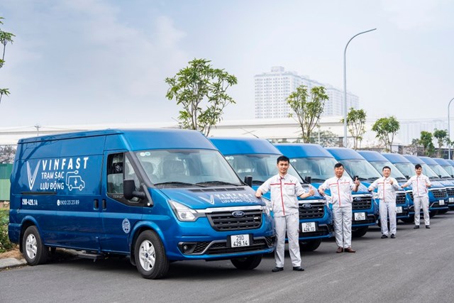 Cận cảnh d&#224;n xe Sạc pin lưu động &#39;kh&#244;ng c&#243; ng&#224;y nghỉ&#39; của VinFast - Ảnh 6