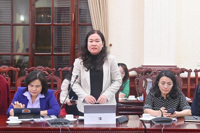 Ph&oacute; Gi&aacute;m đốc Sở Tư ph&aacute;p th&agrave;nh phố H&agrave; Nội Phạm Thị Thanh Hương. &nbsp;