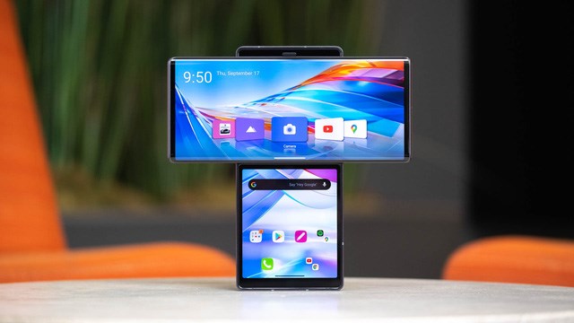 Wing - mẫu di động m&agrave;n h&igrave;nh xoay độc đ&aacute;o của LG.