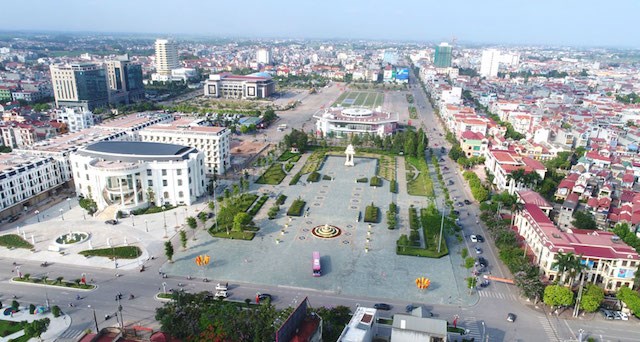 Một g&oacute;c th&agrave;nh phố Bắc Giang.