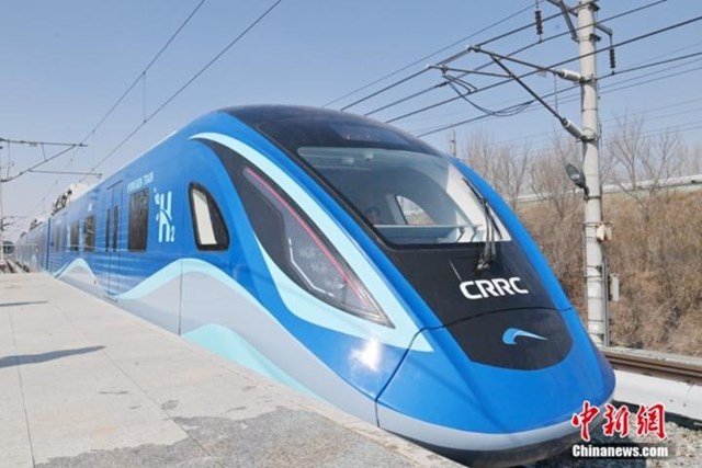 Trung Quốc chạy thử th&#224;nh c&#244;ng t&#224;u đ&#244; thị d&#249;ng hydro đầu ti&#234;n tr&#234;n thế giới - Ảnh 1