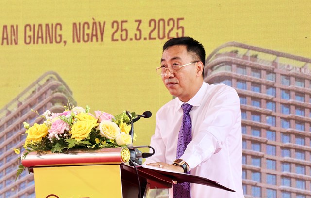 &Ocirc;ng Nguyễn Anh Tuấn, Ph&oacute; Tổng Gi&aacute;m đốc Tập đo&agrave;n T&amp;T Group ph&aacute;t biểu tại sự kiện &nbsp;