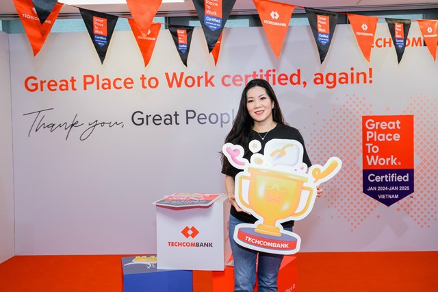 Techcombank – Ng&#226;n h&#224;ng Việt Nam duy nhất hai năm li&#234;n tiếp được GPTW vinh danh “Nơi l&#224;m việc xuất sắc nhất Việt Nam” - Ảnh 2