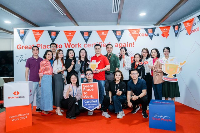 Techcombank – Ng&#226;n h&#224;ng Việt Nam duy nhất hai năm li&#234;n tiếp được GPTW vinh danh “Nơi l&#224;m việc xuất sắc nhất Việt Nam” - Ảnh 1