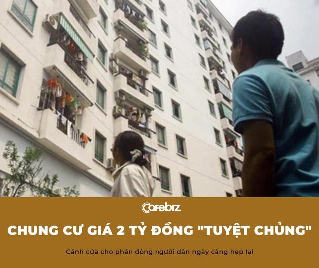 Chung cư gi&#225; 2 tỷ đồng sắp &quot;tuyệt chủng&quot;, giấc mơ &quot;an cư lạc nghiệp&quot; c&#224;ng xa vời - Ảnh 2