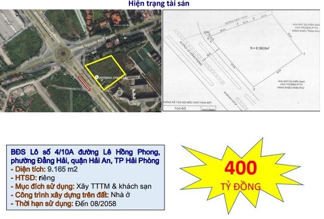 T&agrave;i sản thanh l&yacute; c&oacute; gi&aacute; ch&agrave;o b&aacute;n cao nhất của Sacombank.