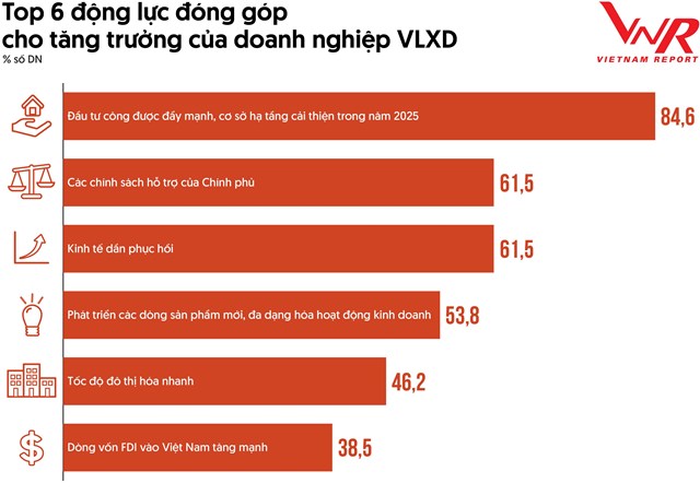 Vietnam Report: Đầu tư c&#244;ng, ch&#237;nh s&#225;ch v&#224; xuất khẩu th&#250;c đẩy ng&#224;nh vật liệu x&#226;y dựng 2025 - Ảnh 3
