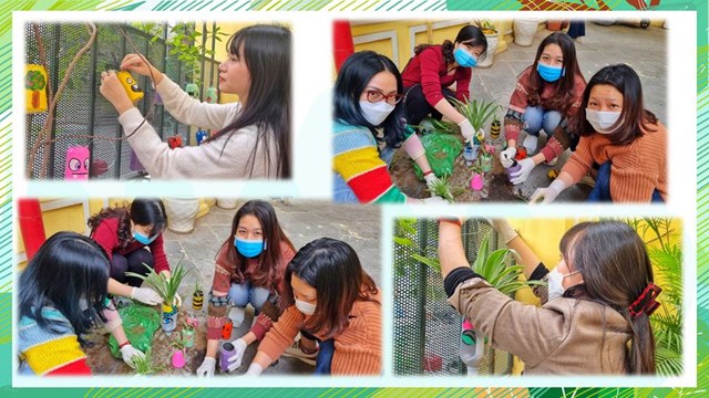 Trường Tiểu học Tr&#224;ng An đạt th&#224;nh t&#237;ch Xuất sắc trong chương tr&#236;nh “X&#226;y dựng trường học xanh - V&#236; một H&#224; Nội xanh” tr&#234;n địa b&#224;n quận Ho&#224;n Kiếm - Ảnh 9