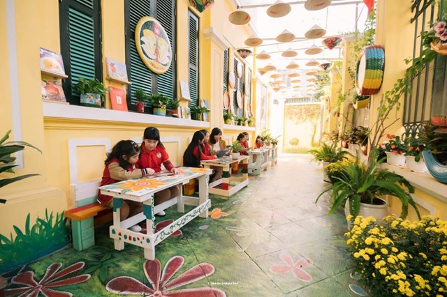 Trường Tiểu học Tr&#224;ng An đạt th&#224;nh t&#237;ch Xuất sắc trong chương tr&#236;nh “X&#226;y dựng trường học xanh - V&#236; một H&#224; Nội xanh” tr&#234;n địa b&#224;n quận Ho&#224;n Kiếm - Ảnh 12