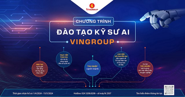 VinBigdata tuyển sinh chương tr&#236;nh đ&#224;o tạo kỹ sư ai m&#249;a 5 – 2024 - Ảnh 1