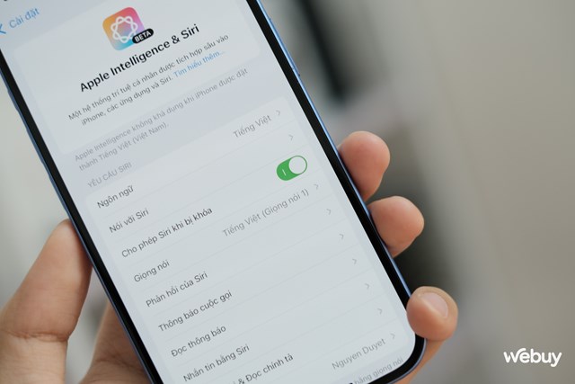Siri vẫn c&ograve;n cần ho&agrave;n thiện th&ecirc;m, nhưng tiềm năng trong tương lai l&agrave; cực kỳ lớn - Ảnh: Thế Duyệt &nbsp;