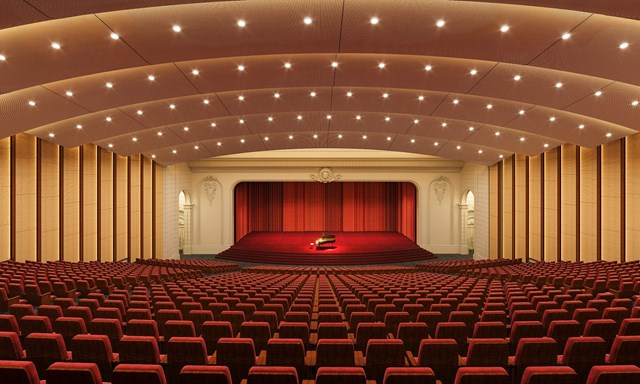 Nh&agrave; h&aacute;t đẳng cấp b&ecirc;n trong TTTM Vincom Mega Mall Ocean City &nbsp;