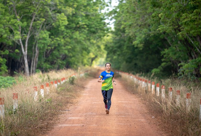 VĐV thanh Vũ tiếp tục trở th&agrave;nh đại sứ của giải chạy Baden Mountain Marathon m&ugrave;a hai &nbsp;
