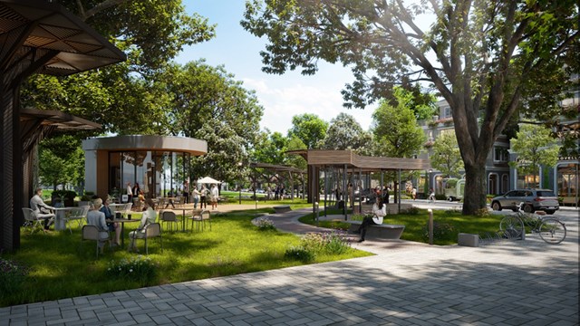Coworking space tại Central Bay rộng 1.100m2