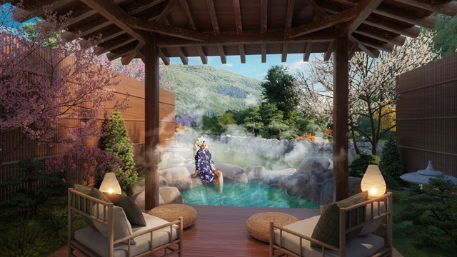 Sun Onsen Village - Limited Edition: Bản h&#242;a ca kiến tr&#250;c v&#224; thi&#234;n nhi&#234;n - Ảnh 2