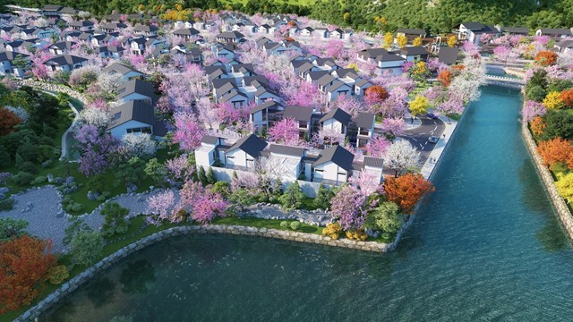 Sun Onsen Village - Limited Edition: Bản h&#242;a ca kiến tr&#250;c v&#224; thi&#234;n nhi&#234;n - Ảnh 1