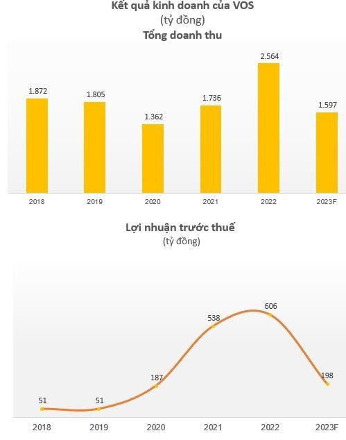 Vosco (VOS) đặt kế hoạch l&#227;i giảm 67% v&#224; kh&#244;ng chia cổ tức - Ảnh 1