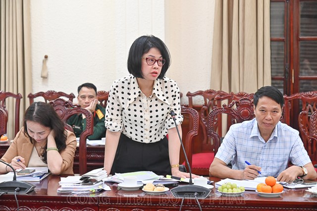 Đại diện Bộ C&ocirc;ng an.
