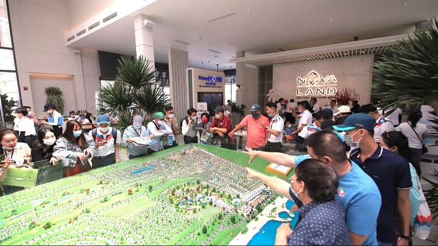 Dự án NovaWorld Phan Thiet với quy m&ocirc; 1.000 ha được r&acirc;́t nhi&ecirc;̀u nhà đ&acirc;̀u tư quan t&acirc;m tại sự ki&ecirc;̣n vào tháng 3 vừa qua.
