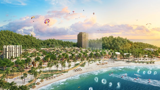 Kh&ocirc;ng chỉ l&agrave; một dự &aacute;n bất động sản, Xanh Island l&agrave; một t&aacute;c phẩm kiến tr&uacute;c độc đ&aacute;o (Ảnh: Sun Property) &nbsp;
