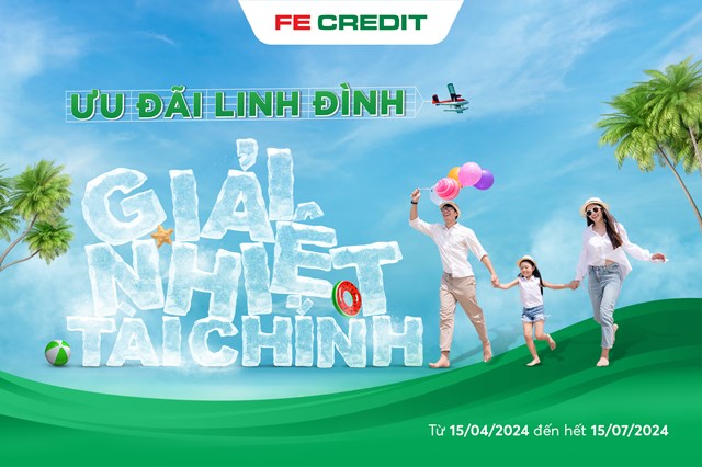 &ldquo;Ưu đ&atilde;i linh đ&igrave;nh &ndash; Giải nhiệt t&agrave;i ch&iacute;nh&rdquo; mang đến h&agrave;ng trăm qu&agrave; tặng thiết thực ph&ugrave; hợp cho m&ugrave;a h&egrave;. Ảnh: FE CREDIT &nbsp;
