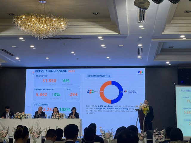 ĐHĐCĐ 2024: FPT Retail (FRT) kế hoạch doanh thu 37.300 tỷ đồng, ph&#225;t triển FPT Long Ch&#226;u trở th&#224;nh hệ sinh th&#225;i chăm s&#243;c theo chu tr&#236;nh v&#242;ng đời sức khoẻ của một con người - Ảnh 1