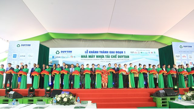 Nhựa t&#225;i chế DUYTAN tổ chức lễ kh&#225;nh th&#224;nh giai đoạn 1 nh&#224; m&#225;y tại Long An - Ảnh 1