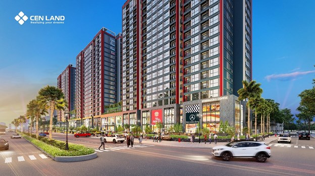 Khai Sơn City được định hướng l&agrave; khu trung t&acirc;m vui chơi mua sắm mới của Long Bi&ecirc;n &nbsp;
