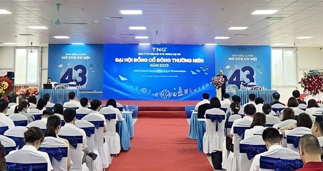 ĐHCĐ TNG: Chia cổ tức năm 2023 tối thiểu 16%, kế hoạch doanh thu đi ngang - Ảnh 1
