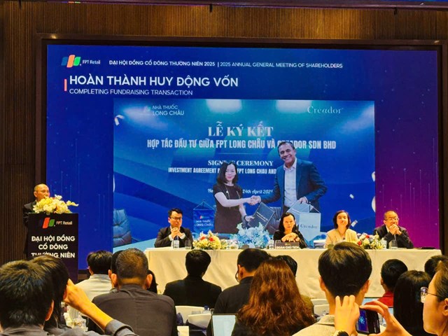 ĐHĐCĐ FPT Retail 2025: Đặt kế hoạch kinh doanh kỷ lục, đẩy mạnh chuyển đổi AI, h&#233; lộ đối t&#225;c chiến lược của Long Ch&#226;u - Ảnh 1