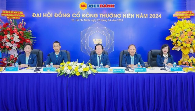 ĐHĐCĐ 2024 Vietbank (VBB): Kế hoạch tăng trưởng lợi nhuận 29%, th&#244;ng qua chia cổ tức 25% - Ảnh 1