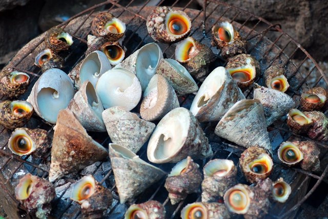 Ốc v&uacute; n&agrave;ng.