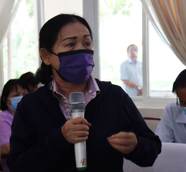 Cử tri Trần Thị Liễu.