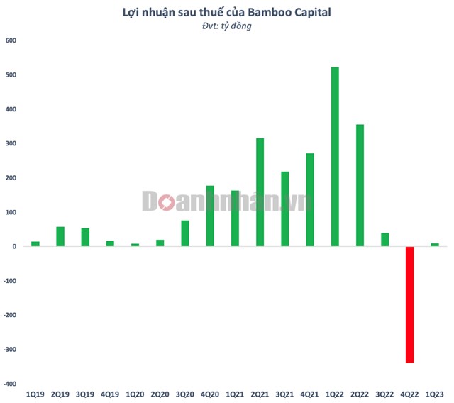 Lợi nhuận sau thuế qu&#253; 1/2023 của Bamboo Capital (BCG) &#39;bốc hơi&#39; 98%, thực hiện vỏn vẹn 1% kế hoạch năm - Ảnh 2