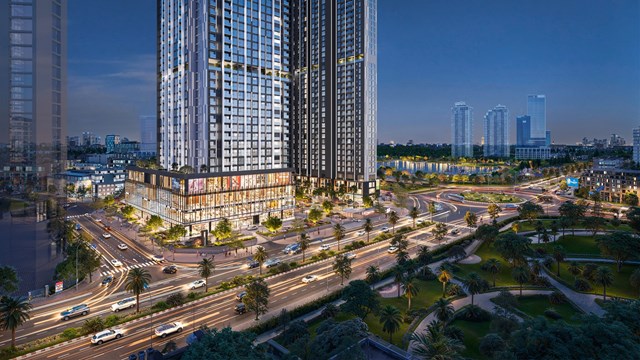Trung t&acirc;m thương mại c&ugrave;ng shop apartment s&ocirc;i động tại&nbsp;The Matrix One Premium &nbsp;